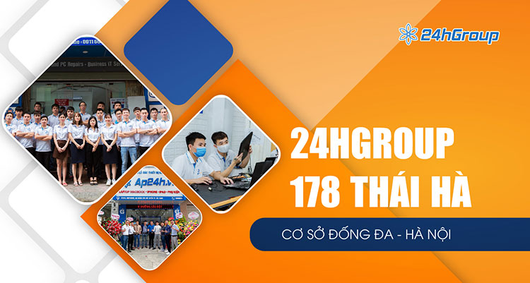 Giới thiệu cơ sở 24hGroup 178 Thái Hà, Đống Đa, Hà Nội