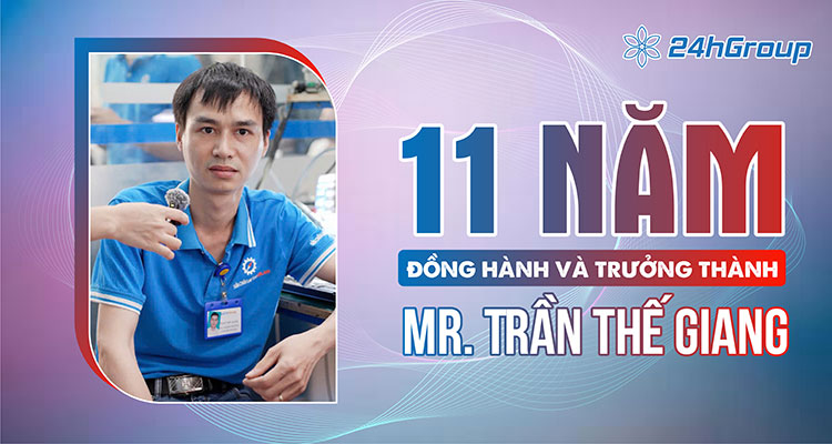 Hành trình 11 năm đồng hành và trưởng thành tại 24h Group